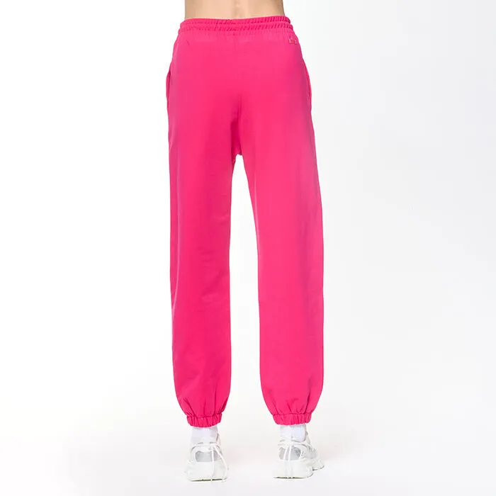 Pantalone fucsia in cotone