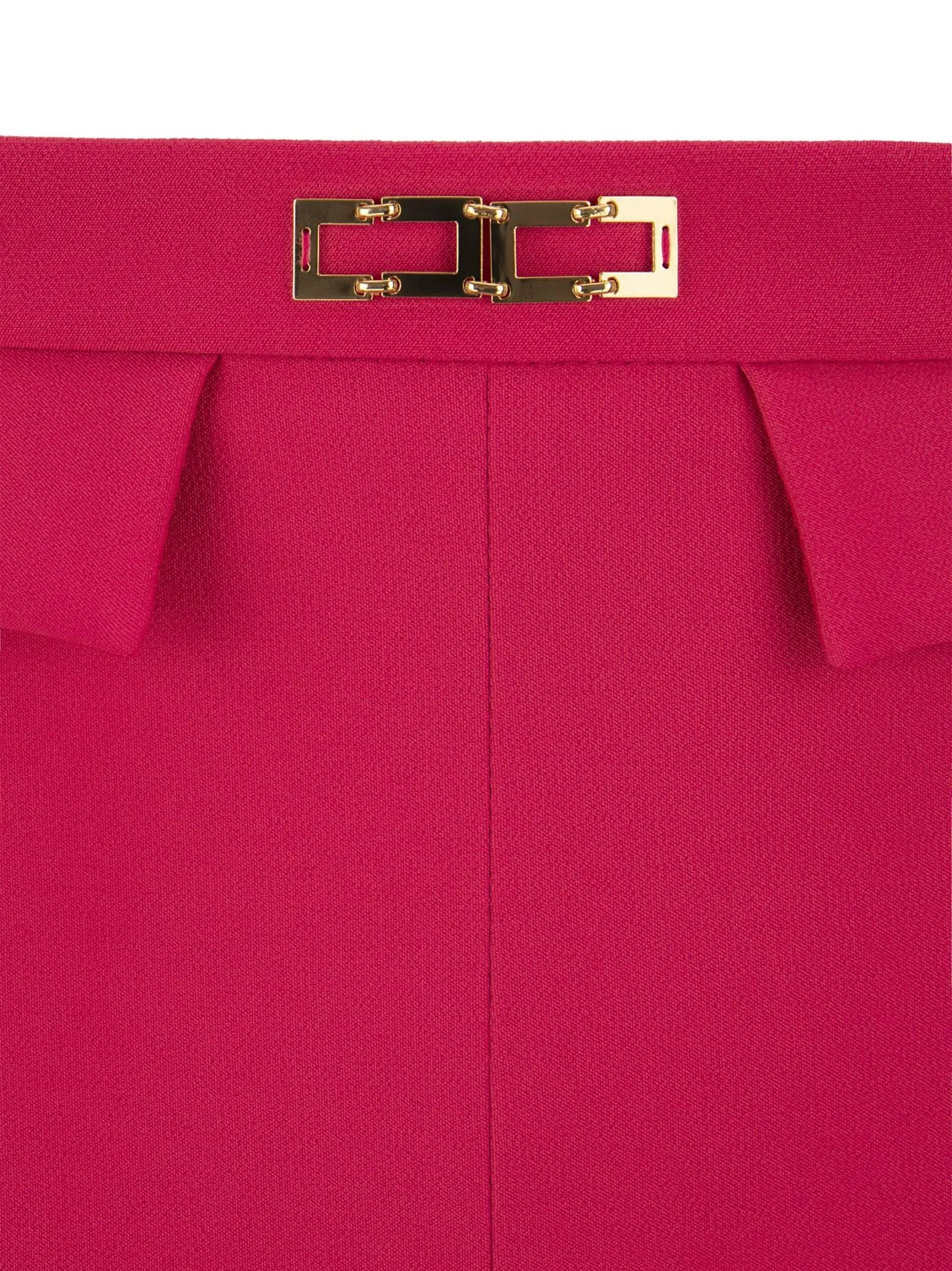 Pantalone in doppio crepe stretch affusolato