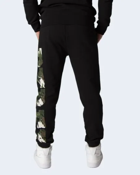 Pantalone Uomo Pyrex Logo Polsino 43037 Nero