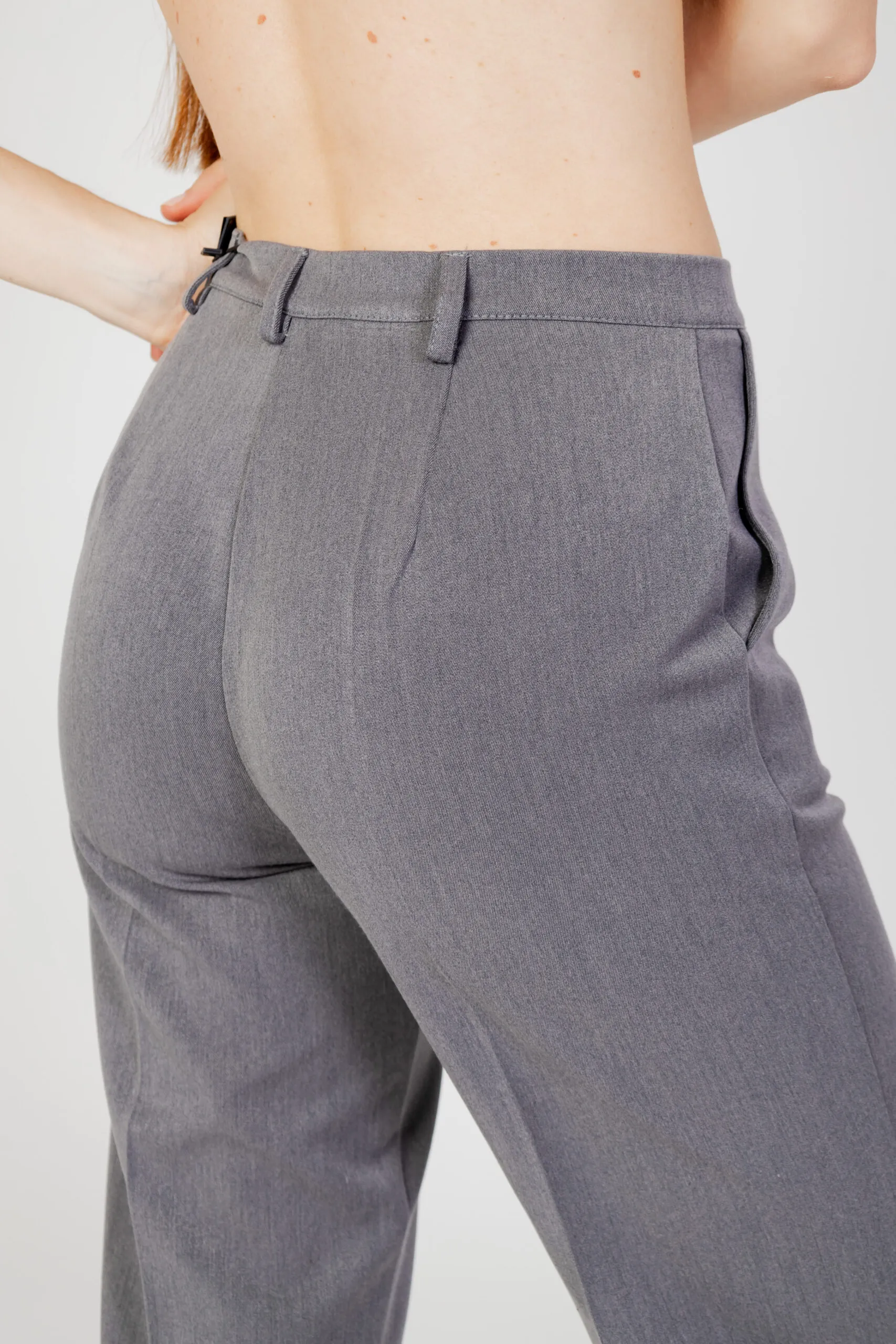 Pantaloni a sigaretta Hanny Deep guendy Grigio