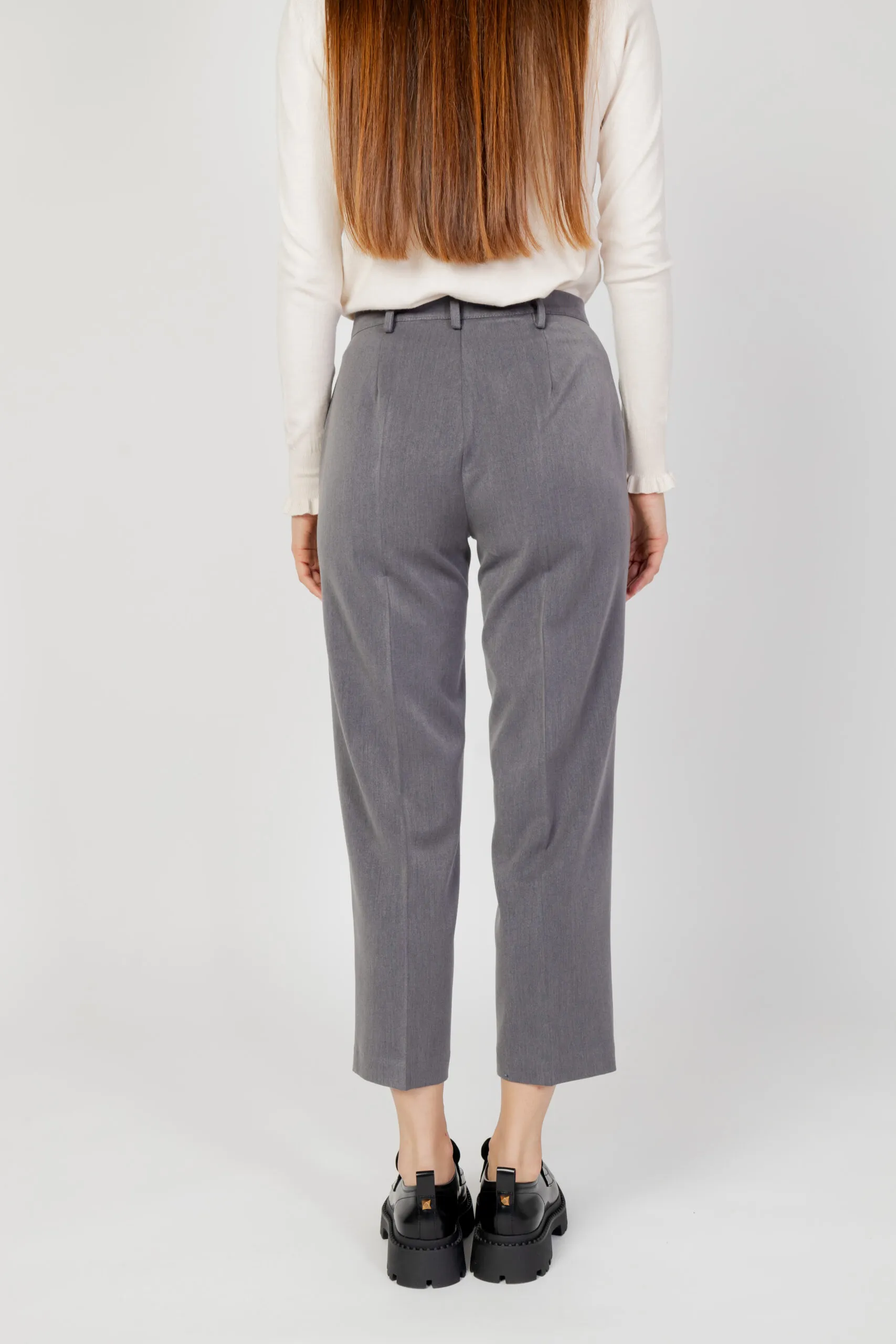 Pantaloni a sigaretta Hanny Deep guendy Grigio