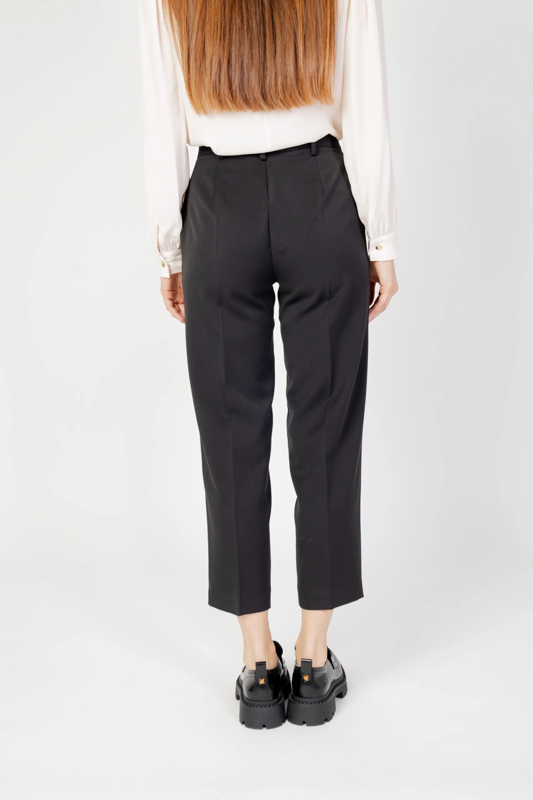 Pantaloni a sigaretta Hanny Deep guendy Nero