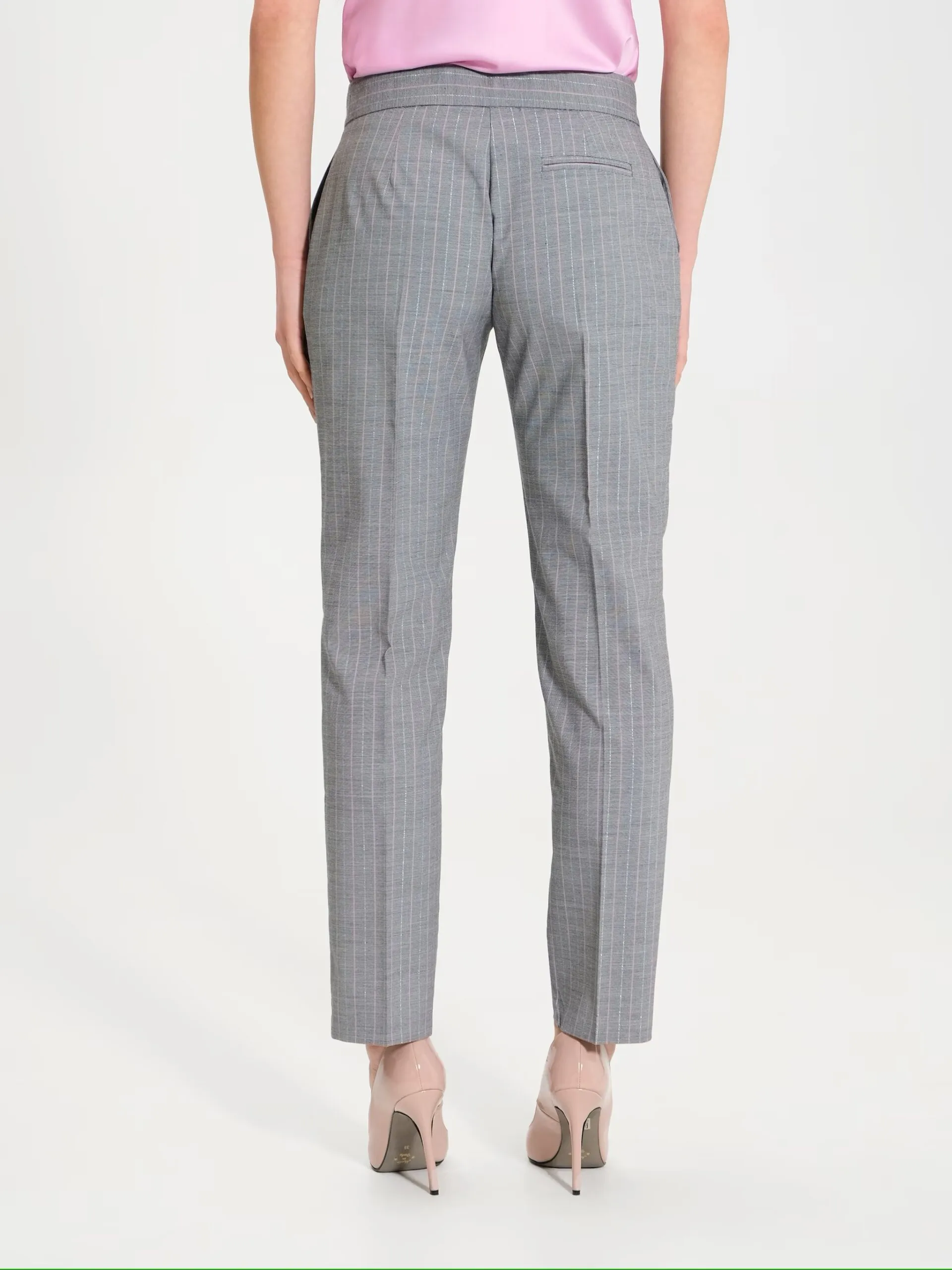 Pantaloni a sigaretta Rinascimento  Rosa