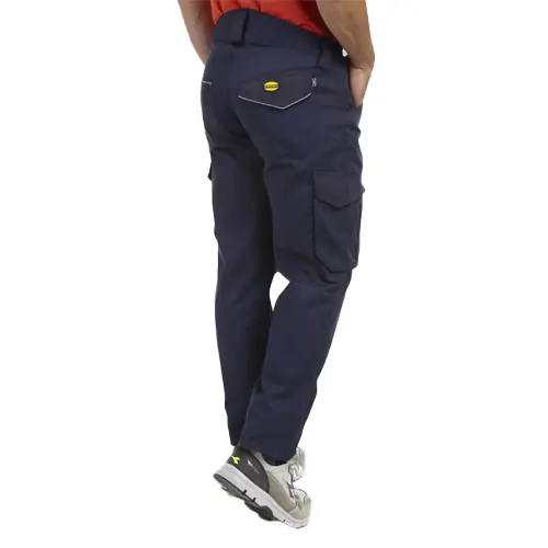 PANTALONI DIADORA STAFF WINTER CARGO BLU CLASSICO TG. L