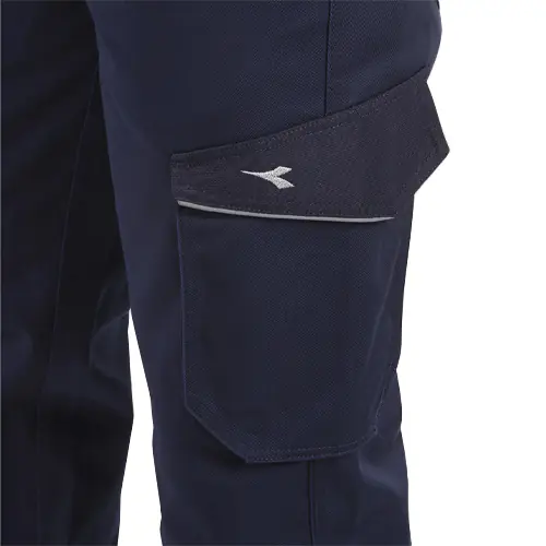 PANTALONI DIADORA STAFF WINTER CARGO BLU CLASSICO TG. L