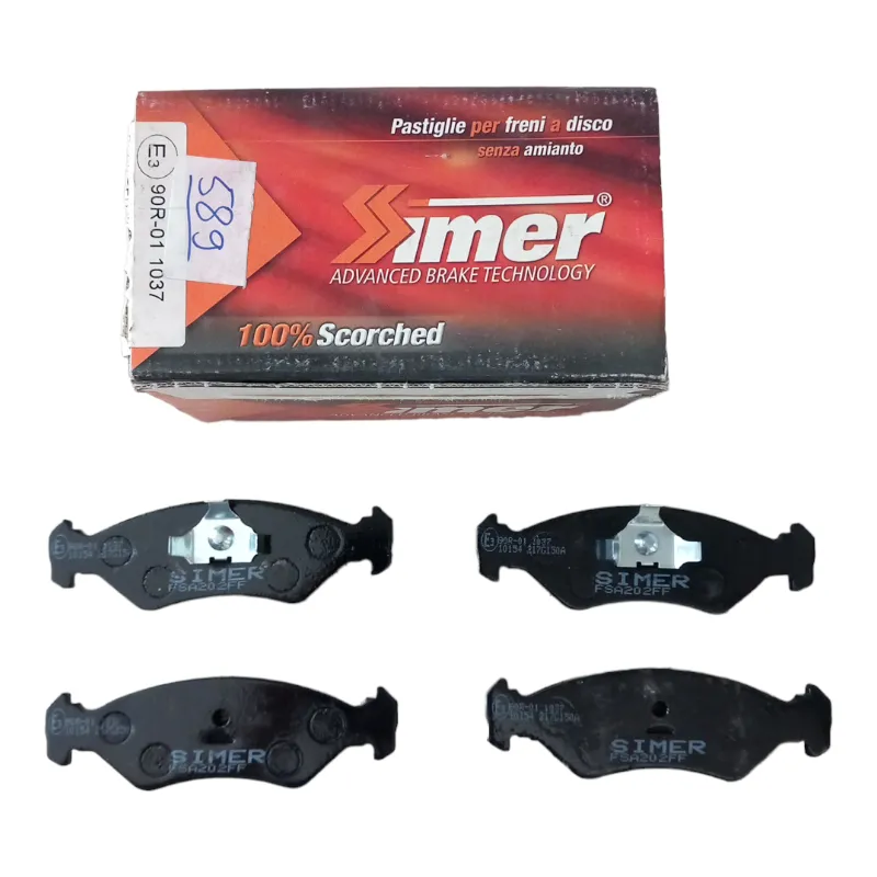 Pastiglie Freno Compatibili Per Ford Fiesta III art.498X 