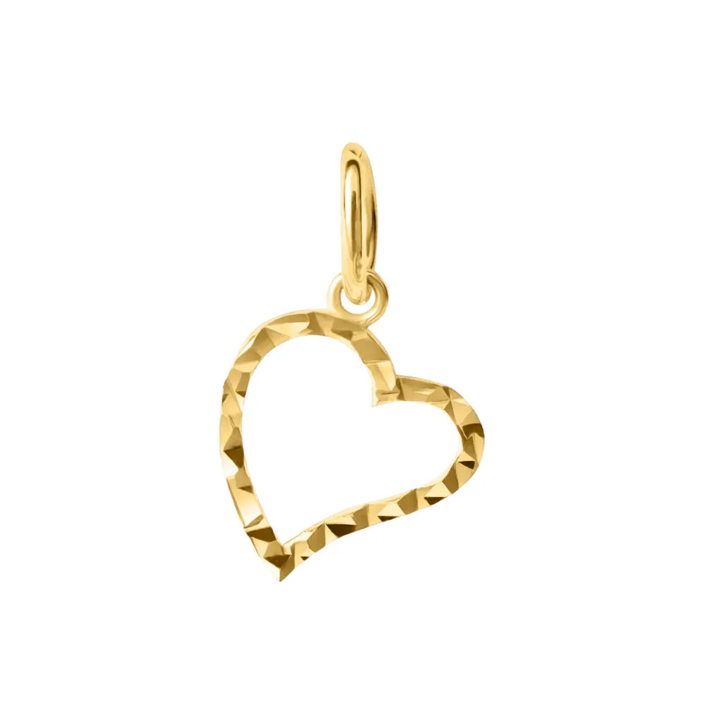 Pendente Cuore Poème Oro Giallo 375/1000 1401823