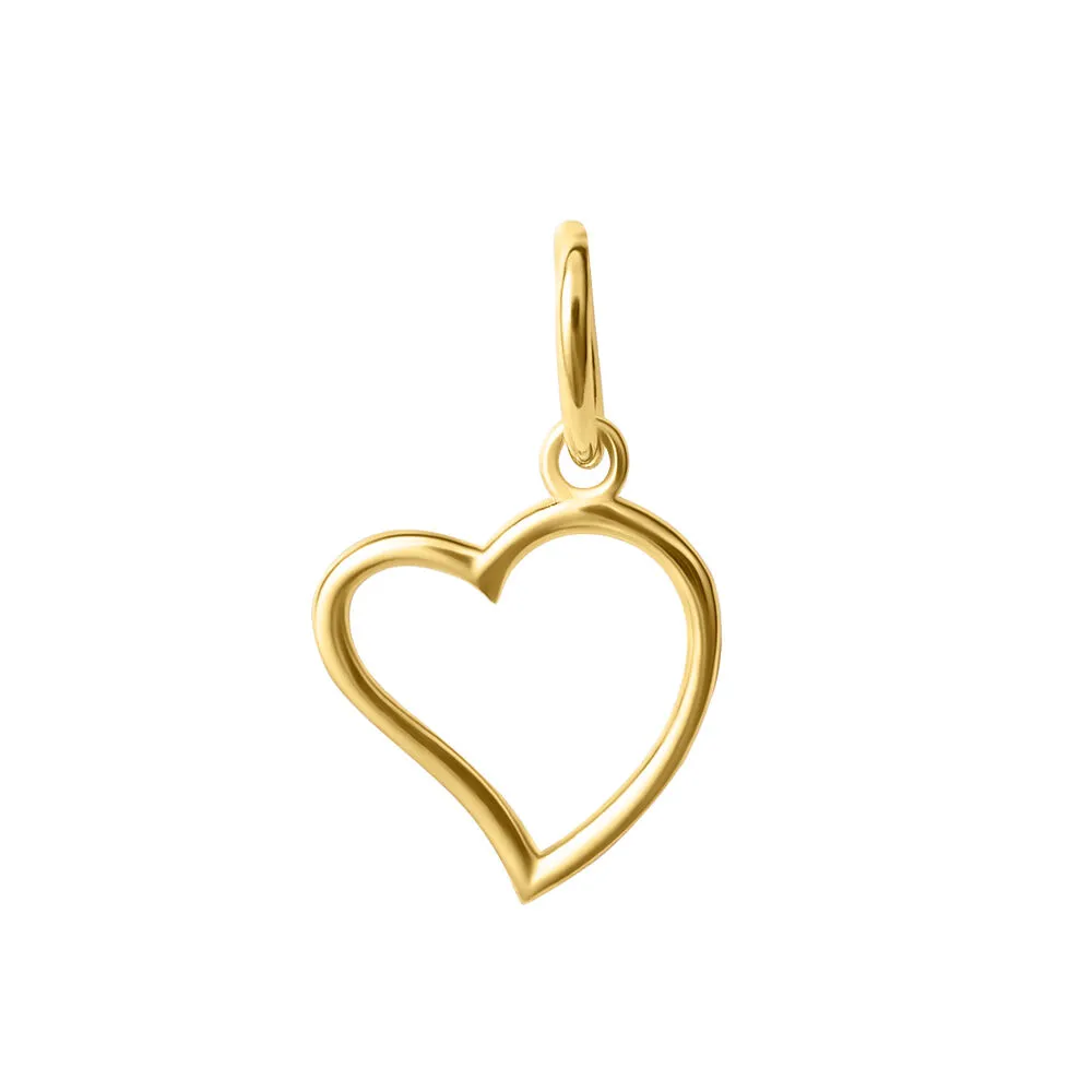 Pendente Cuore Poème Oro Giallo 375/1000 1401823