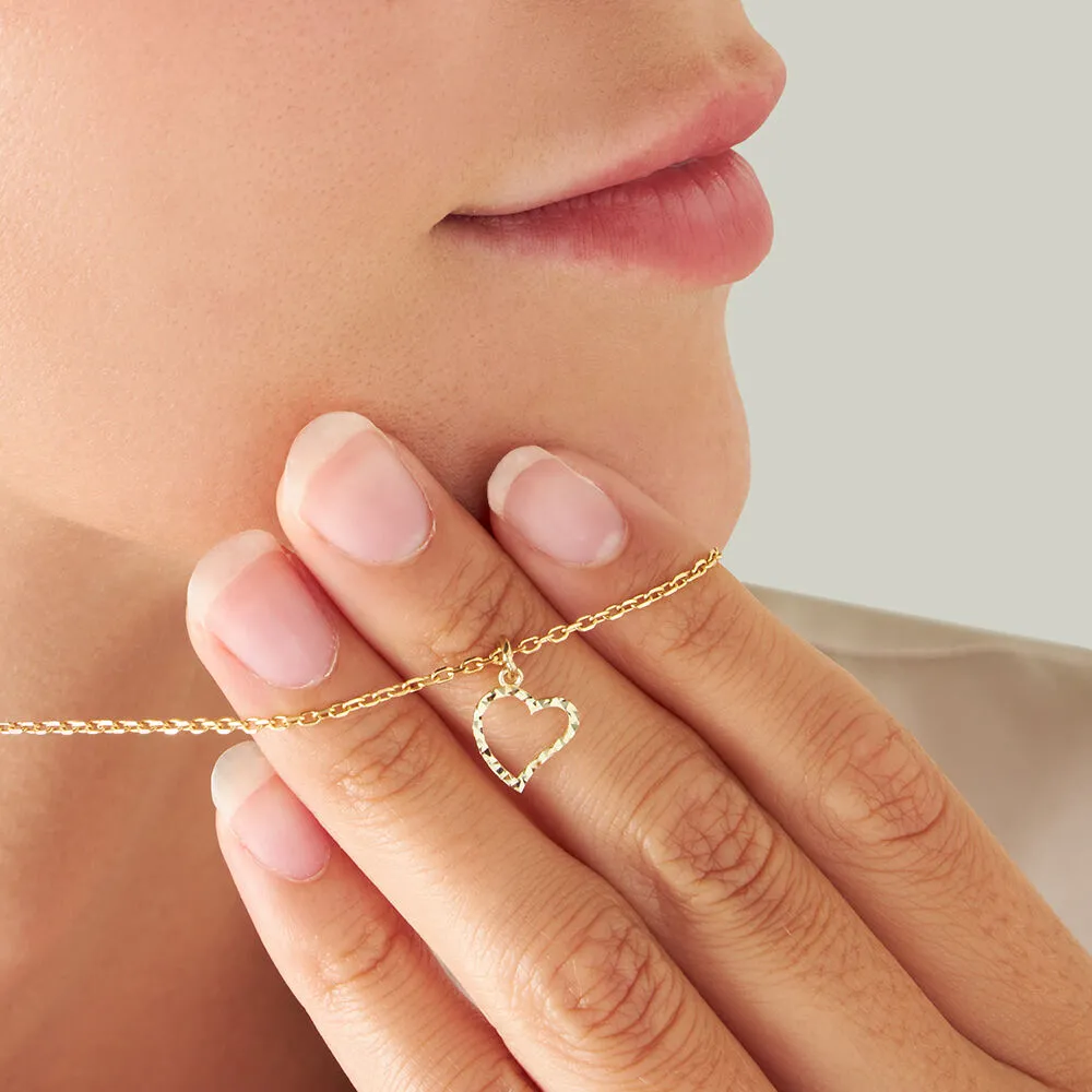 Pendente Cuore Poème Oro Giallo 375/1000 1401823