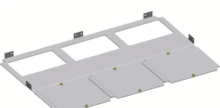 Piastra di base ABB 2CPX045795R9999 509mm x 262mm