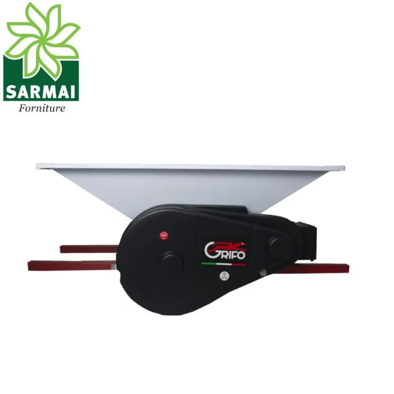 PIGIATRICE 95x60 PIGIA UVA A MOTORE A BARELLA SCHIACCIA SPREMI UVA
