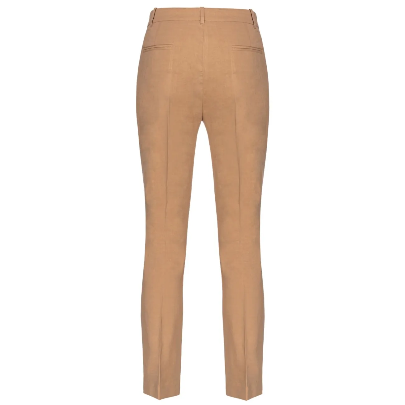 Pinko pantaloni a sigaretta lino beige