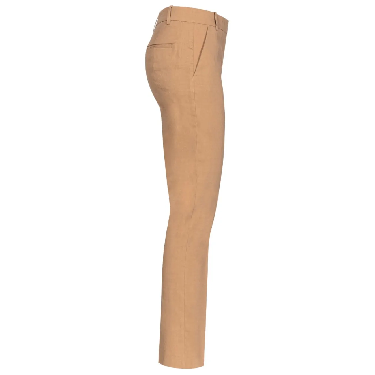 Pinko pantaloni a sigaretta lino beige