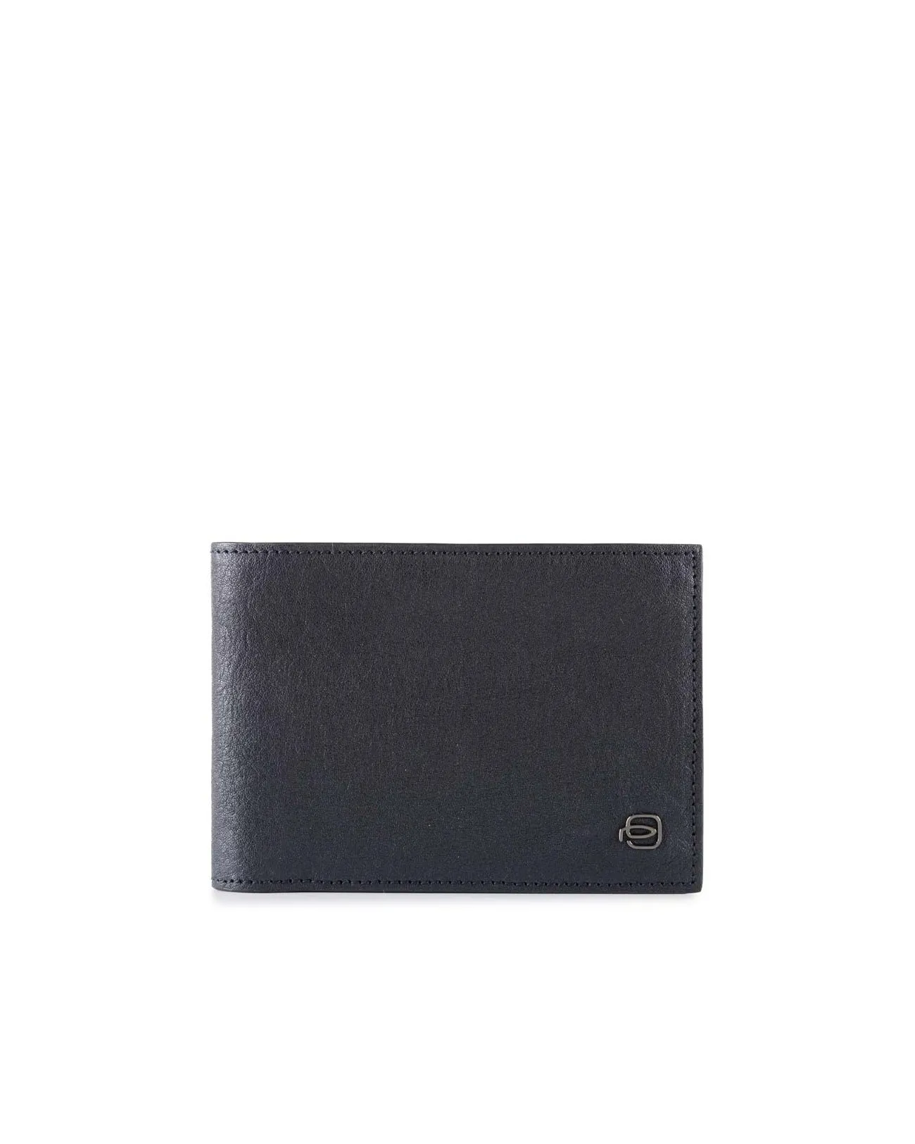 Piquadro - Portafoglio uomo con porta monete in pelle Black Square | Studioarch.com