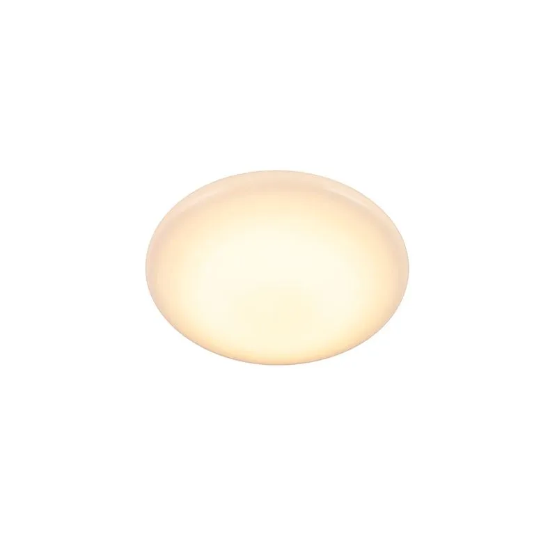 Plafoniera moderna rotonda bianca a LED 18W IP44 - KATTO