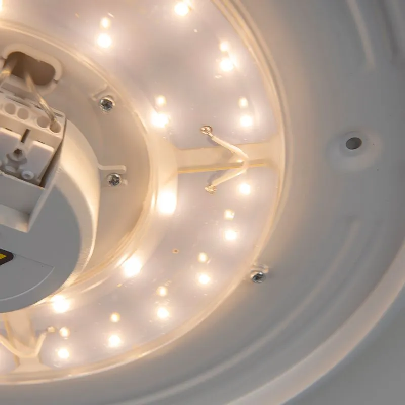 Plafoniera moderna rotonda bianca a LED 18W IP44 - KATTO