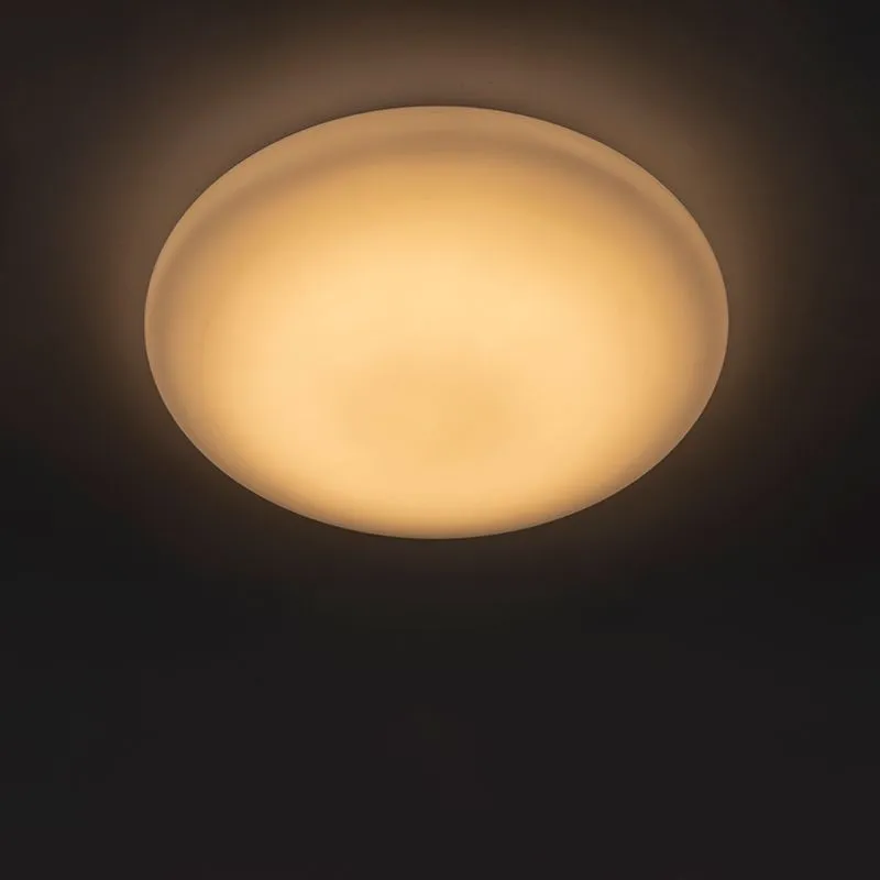 Plafoniera moderna rotonda bianca a LED 18W IP44 - KATTO