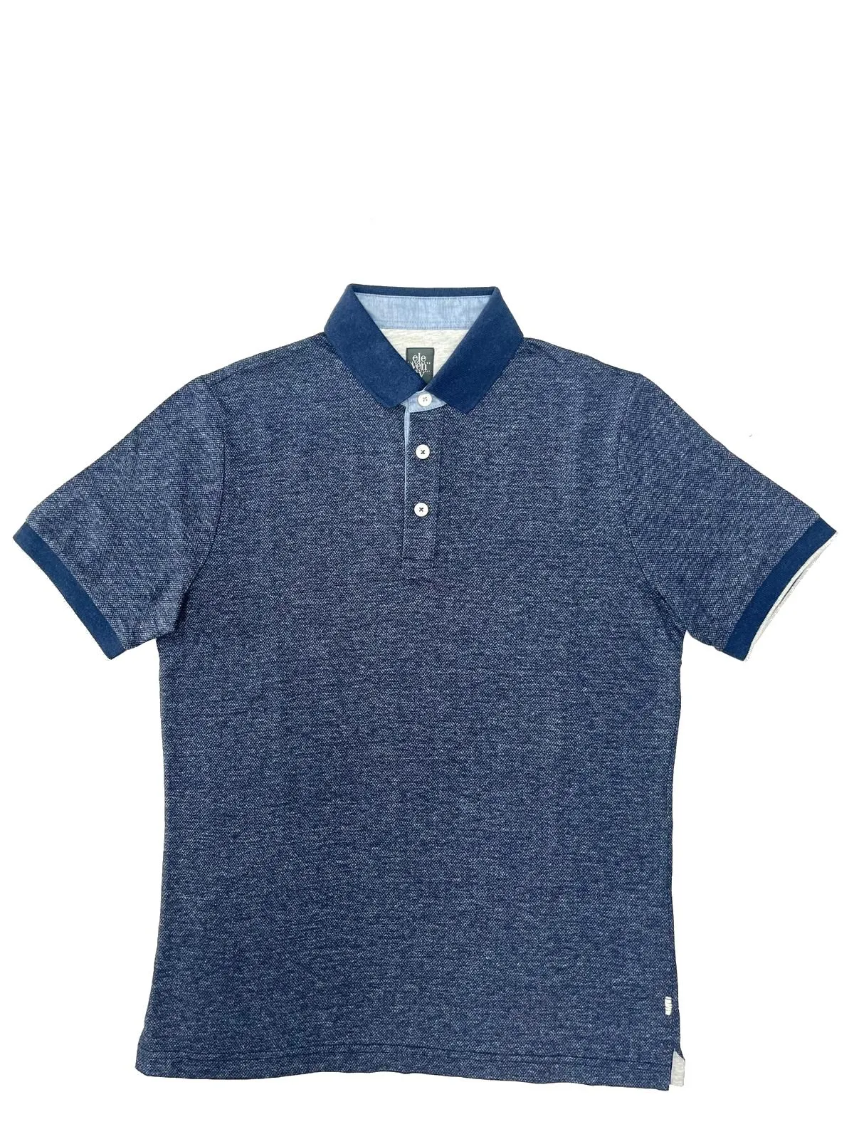 POLO BLU IN COTONE