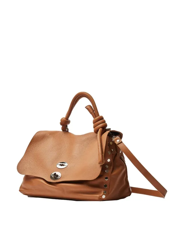 Postina Piuma Knot leather bag