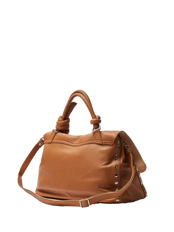 Postina Piuma Knot leather bag