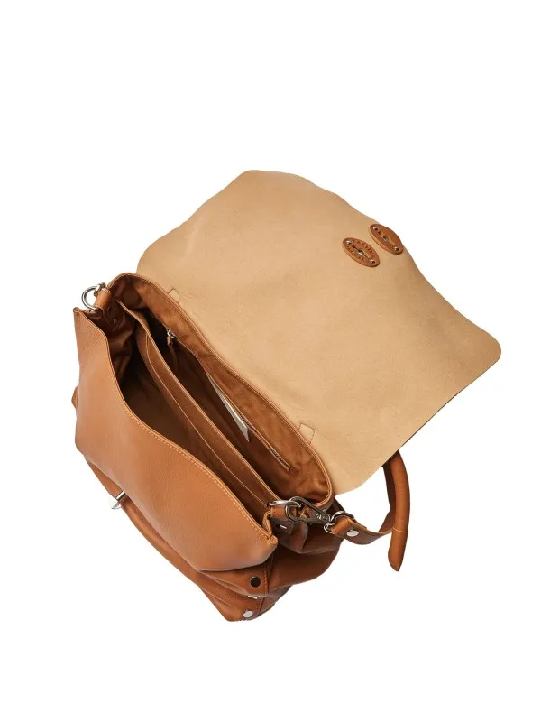 Postina Piuma Knot leather bag