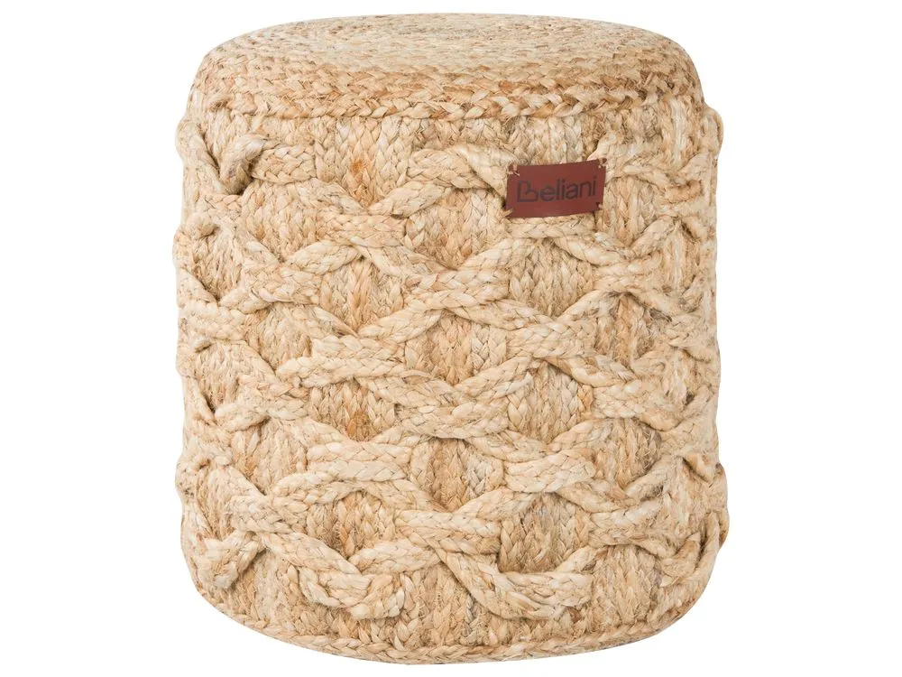 Pouf juta beige TURKAN