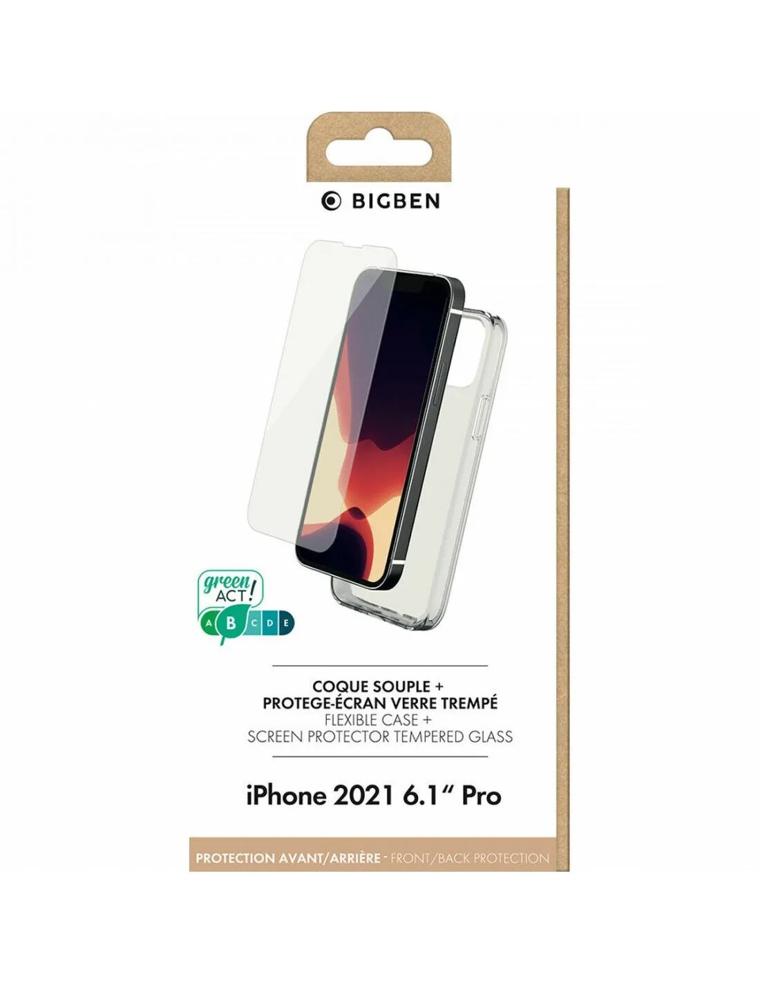 Proteggi Schermo Big Ben Interactive PACKSILIVTIP1361     IPHONE 13 Trasparente Cover