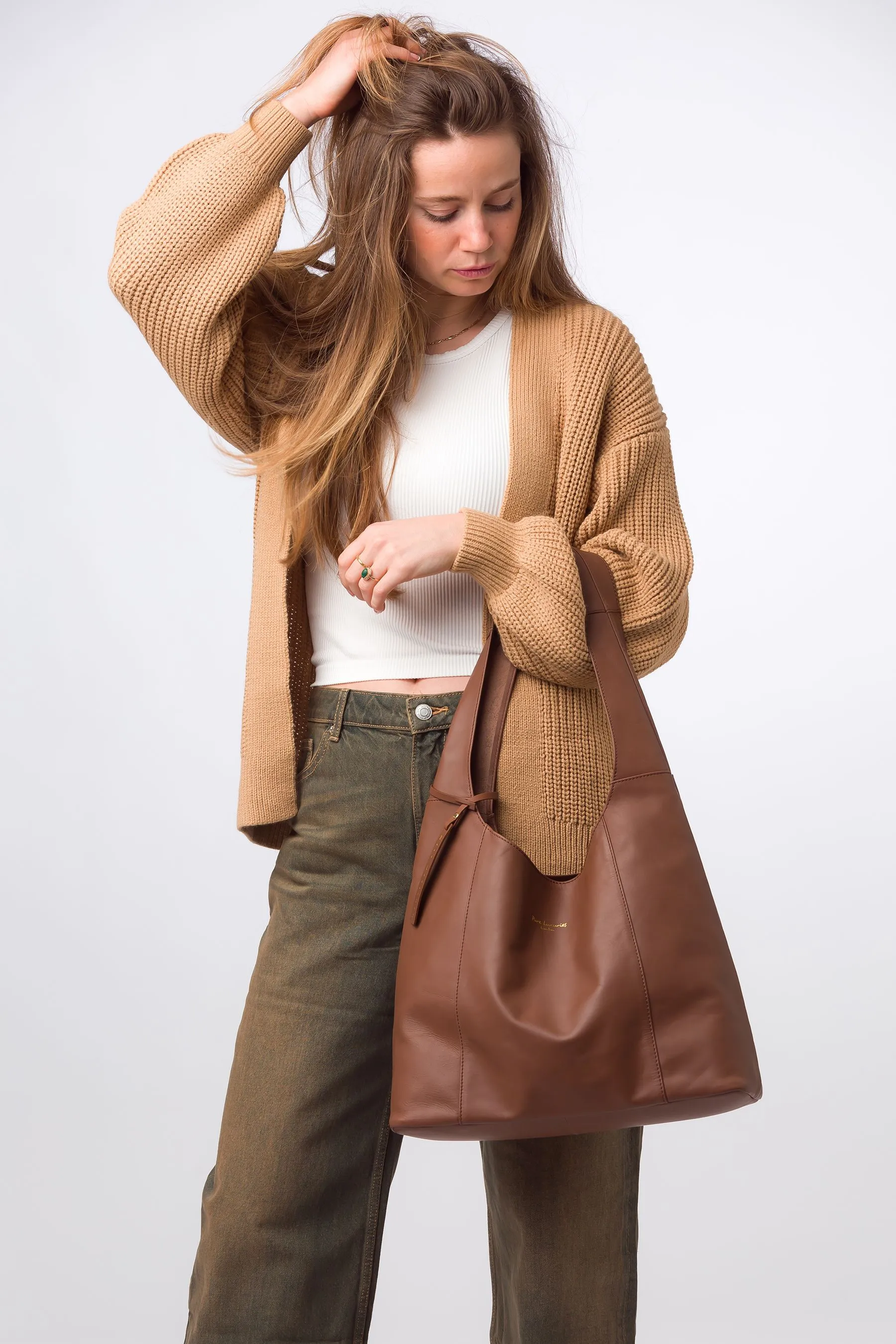 Pure Luxuries London - Nina - Borsa da spalla in pelle