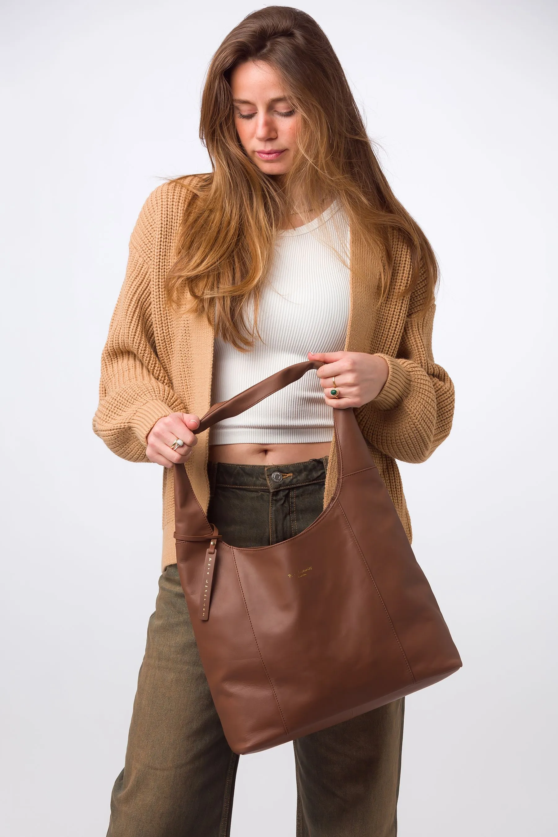 Pure Luxuries London - Nina - Borsa da spalla in pelle