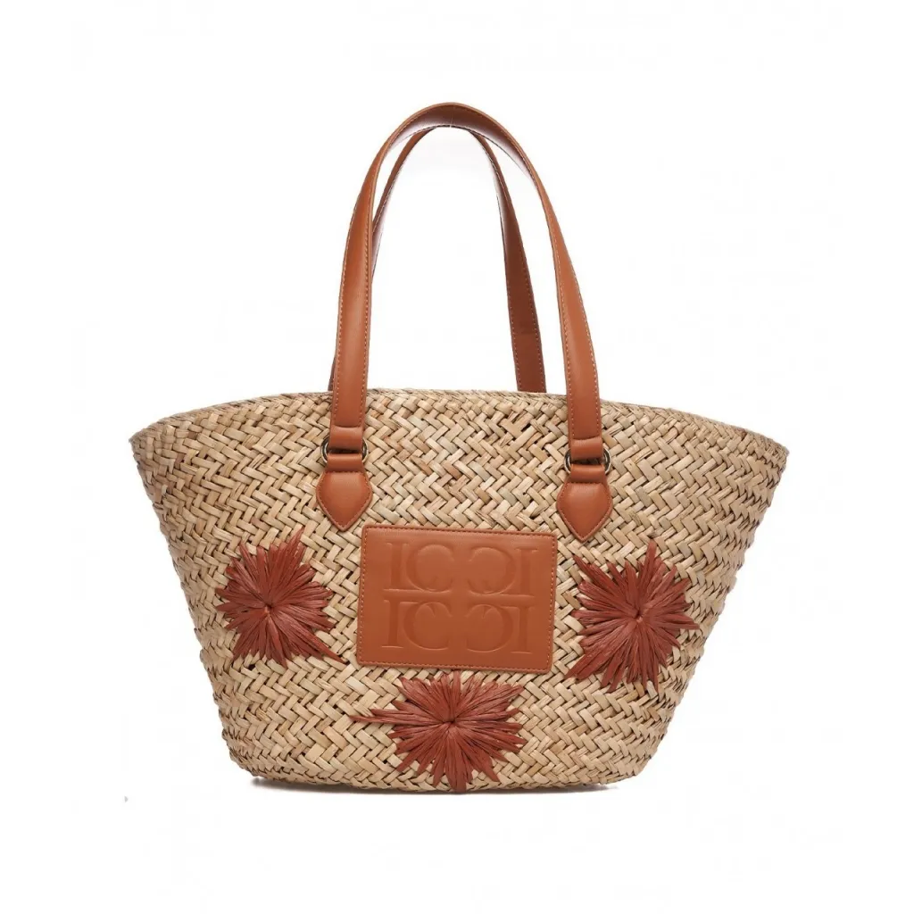 Rafia shopper Seasalt marrone