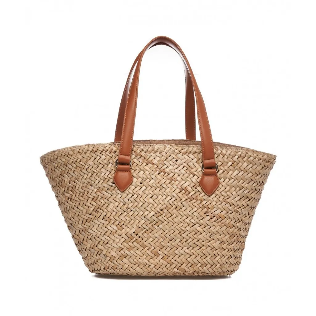 Rafia shopper Seasalt marrone