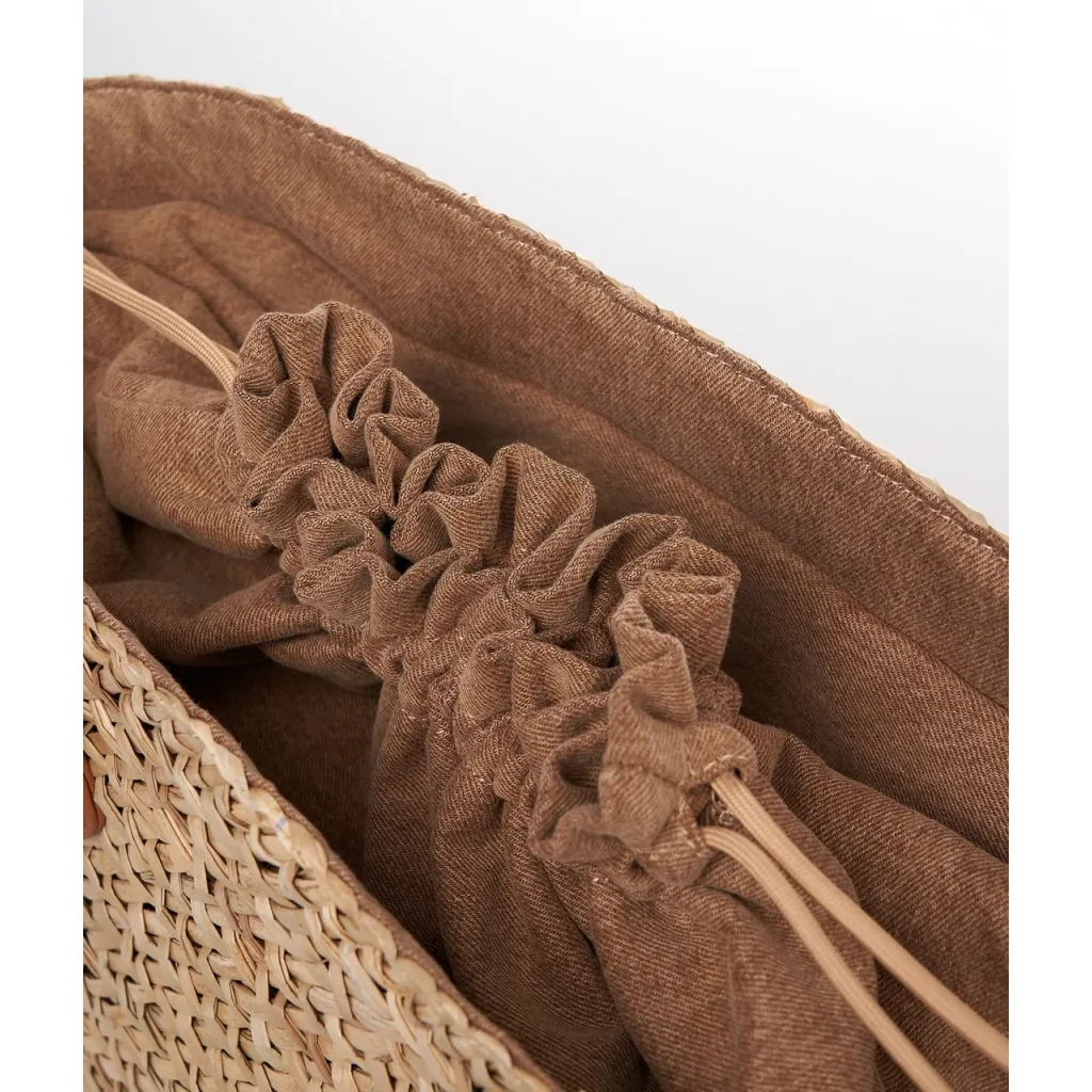 Rafia shopper Seasalt marrone