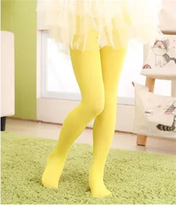 Ragazze Balletto Danza Collant Bambini Una Sezione Sottile Moda Collant di Velluto Bambino Solido Nero Bianco Calze Per 0-15Y Ba