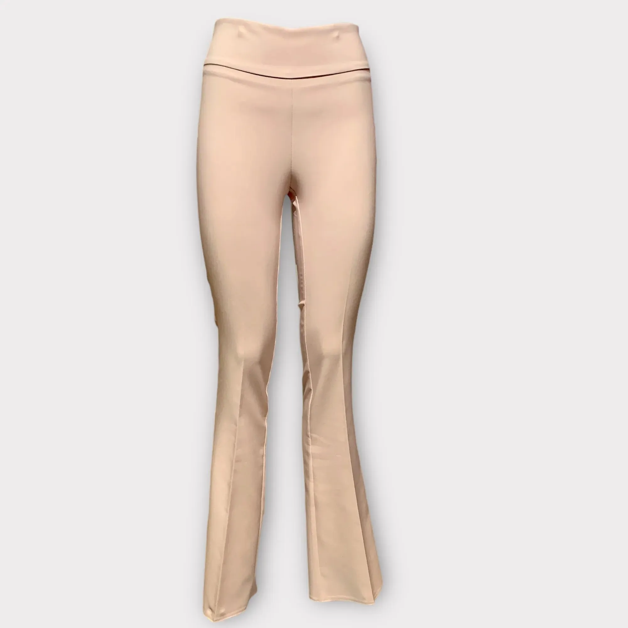 Rinascimento – Pantaloni palazzo in tessuto tecnico