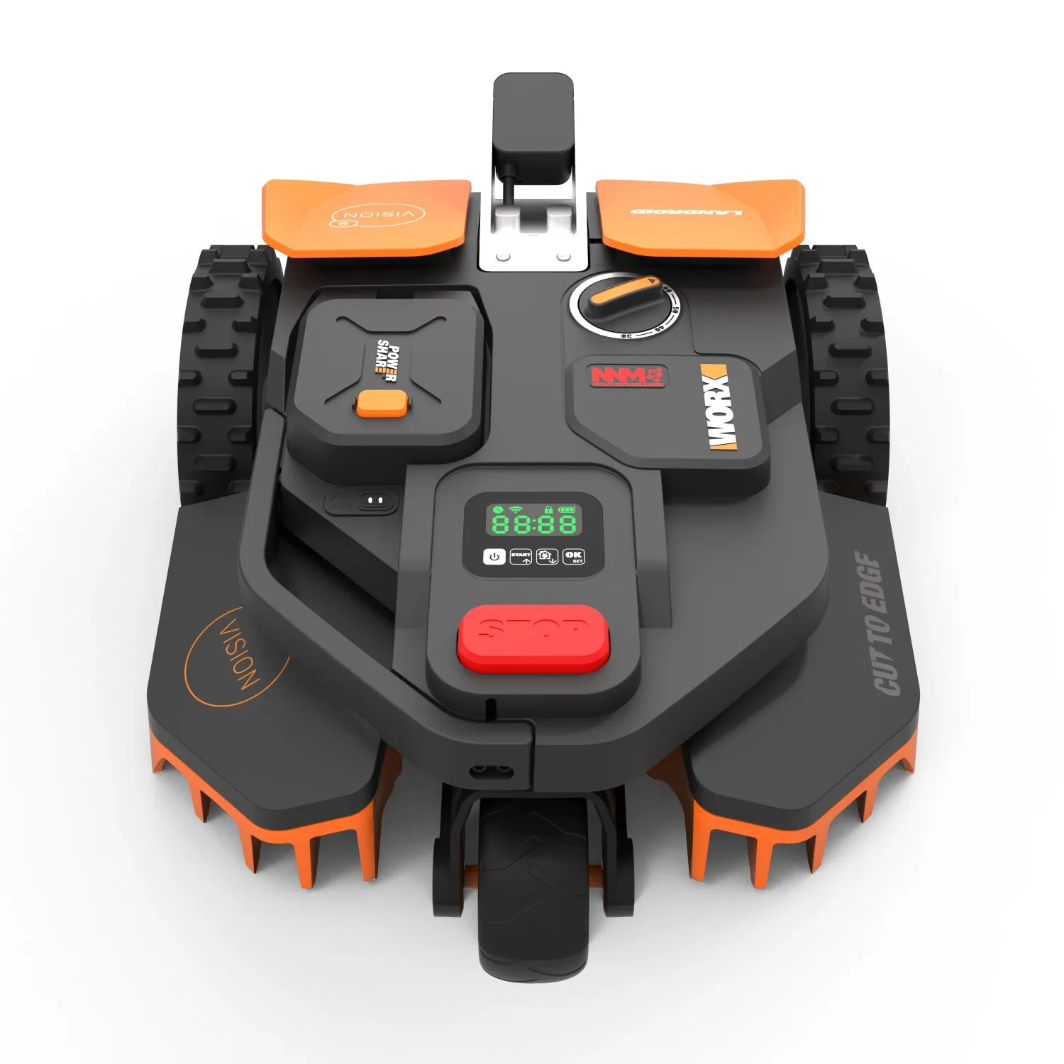 Robot Tagliaerba Worx Landroid VISION WR202E 250 m² senza filo