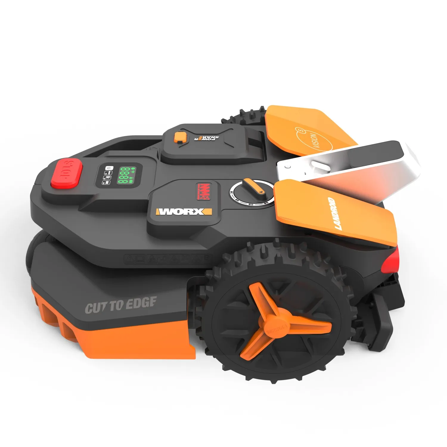Robot Tagliaerba Worx Landroid VISION WR202E 250 m² senza filo