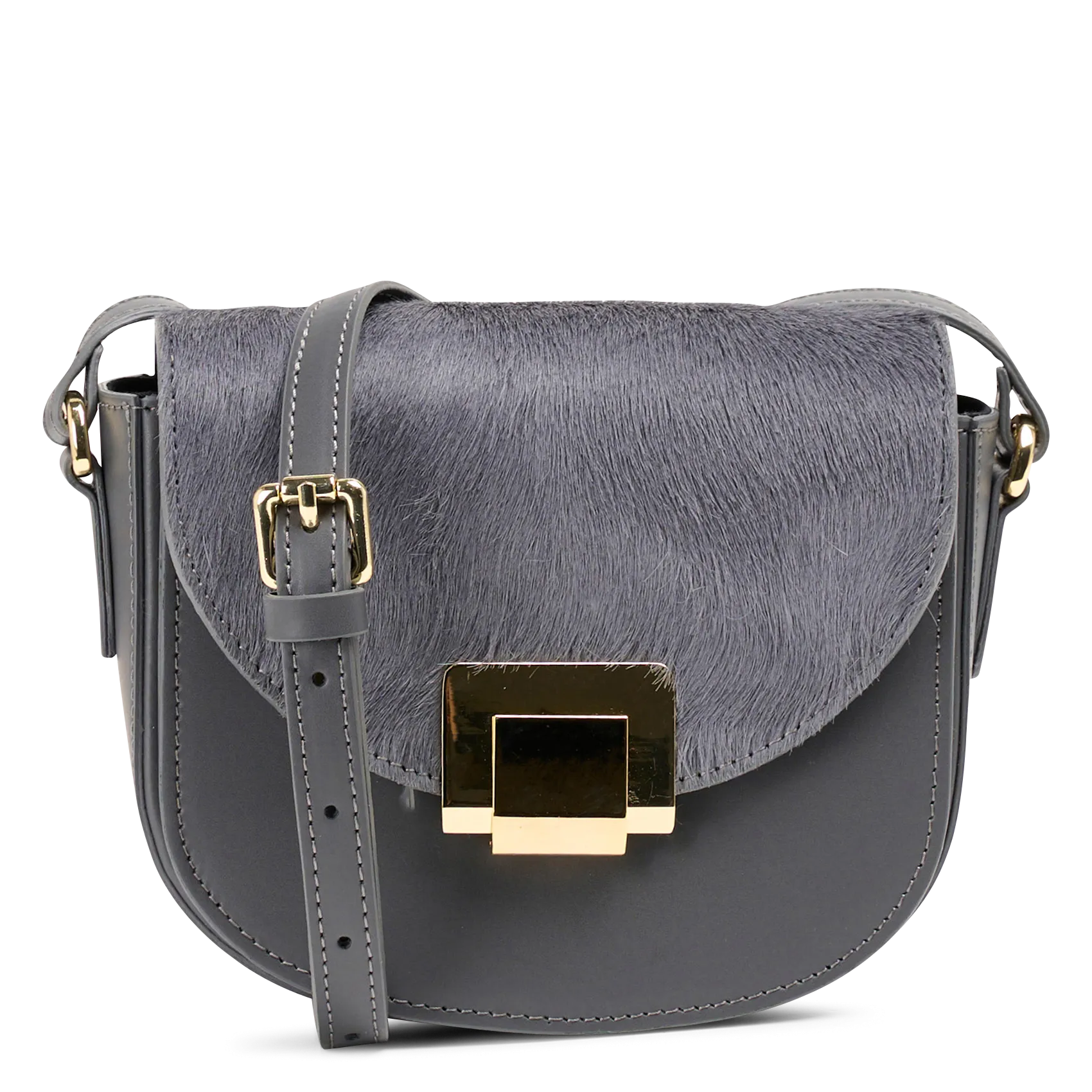  SAISON 1865   ELISE - Borsa a bandoliera in pelle | Grigio