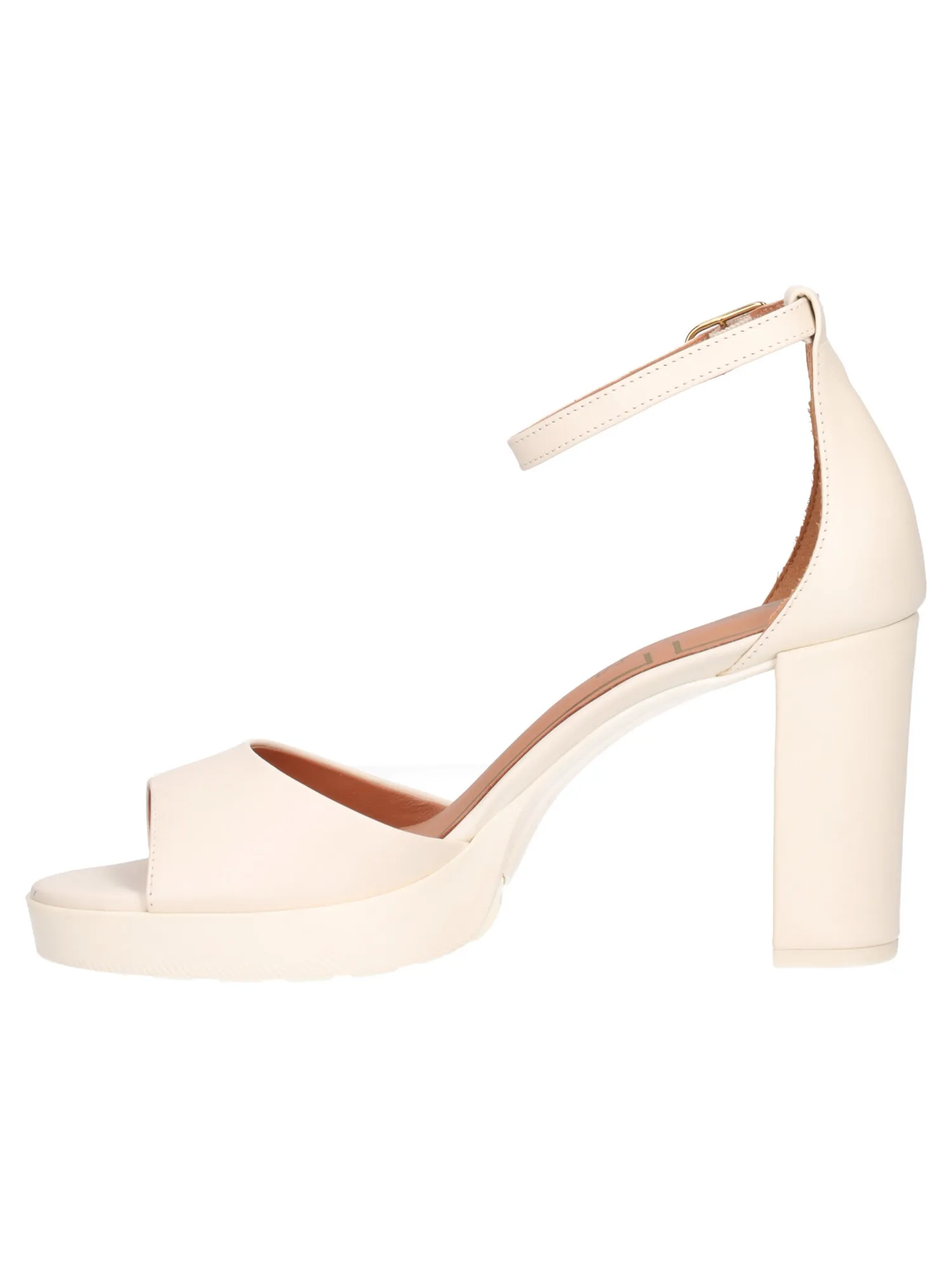 Sandalo con tacco largo Geox Walk Pleasure da donna avorio