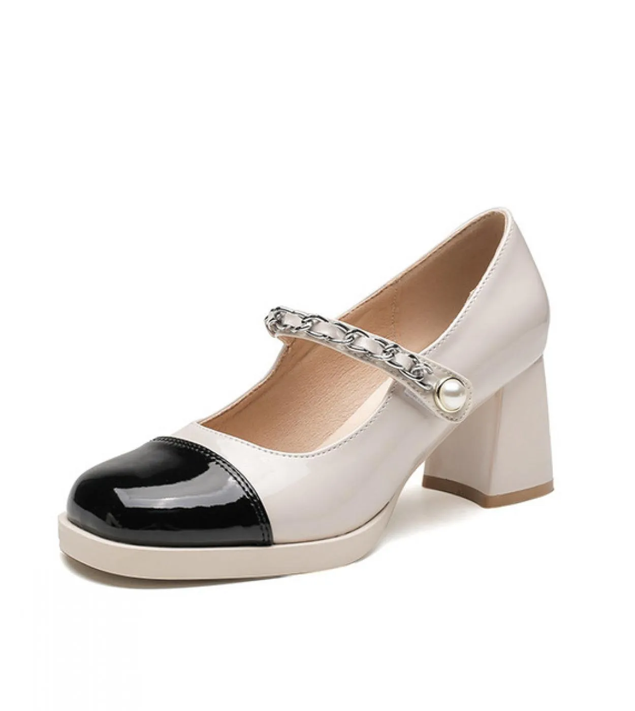 Scarpe Lolita da donna Tacchi alti Scarpe da donna eleganti da donna 2022 Designer Luxury Autumn Mary Jane Shoe Platform Free
