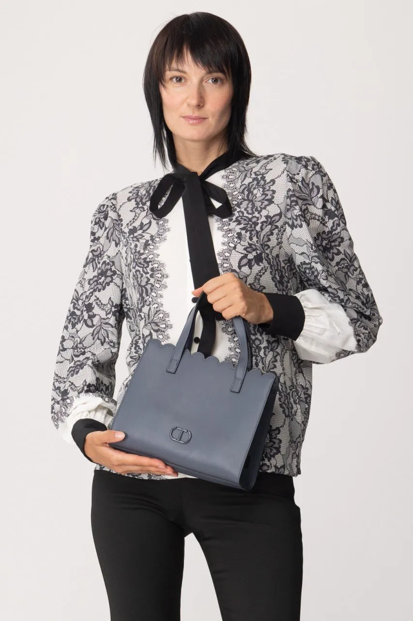 Shopper piccola Blue grey