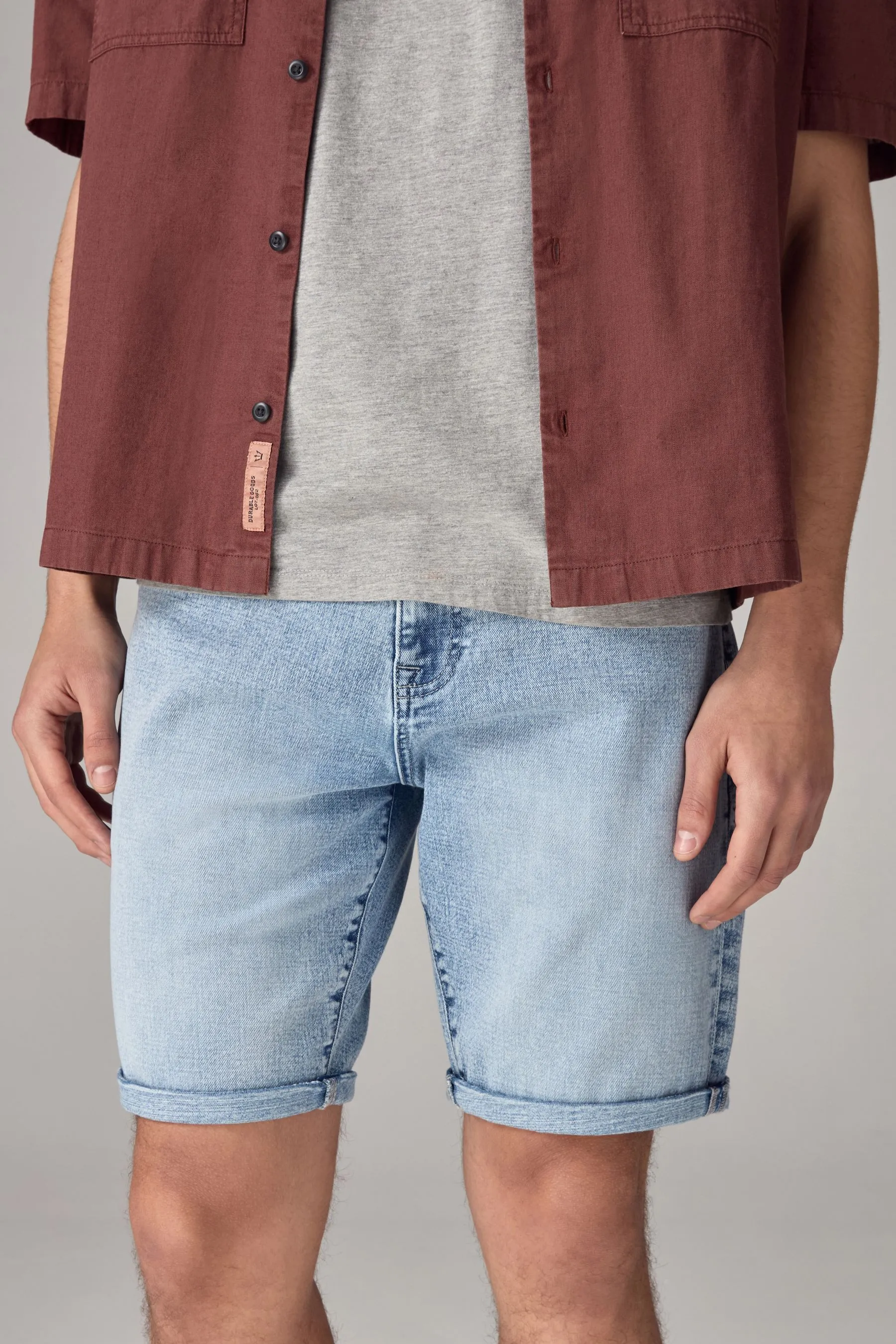Shorts estivi con Denim pesanti