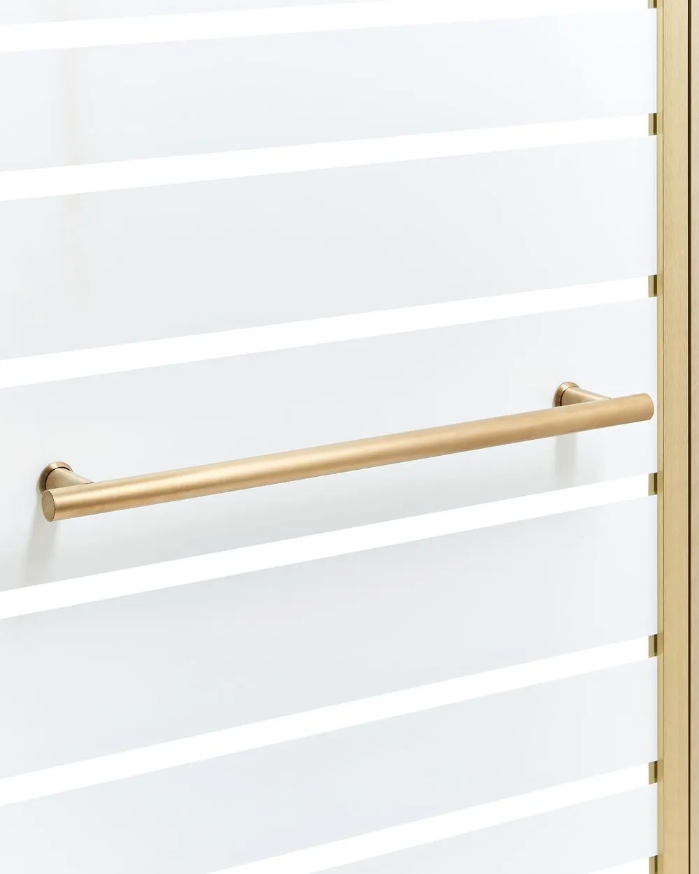 Shower Bath Screen TUAPI 140 x 100 cm Gold