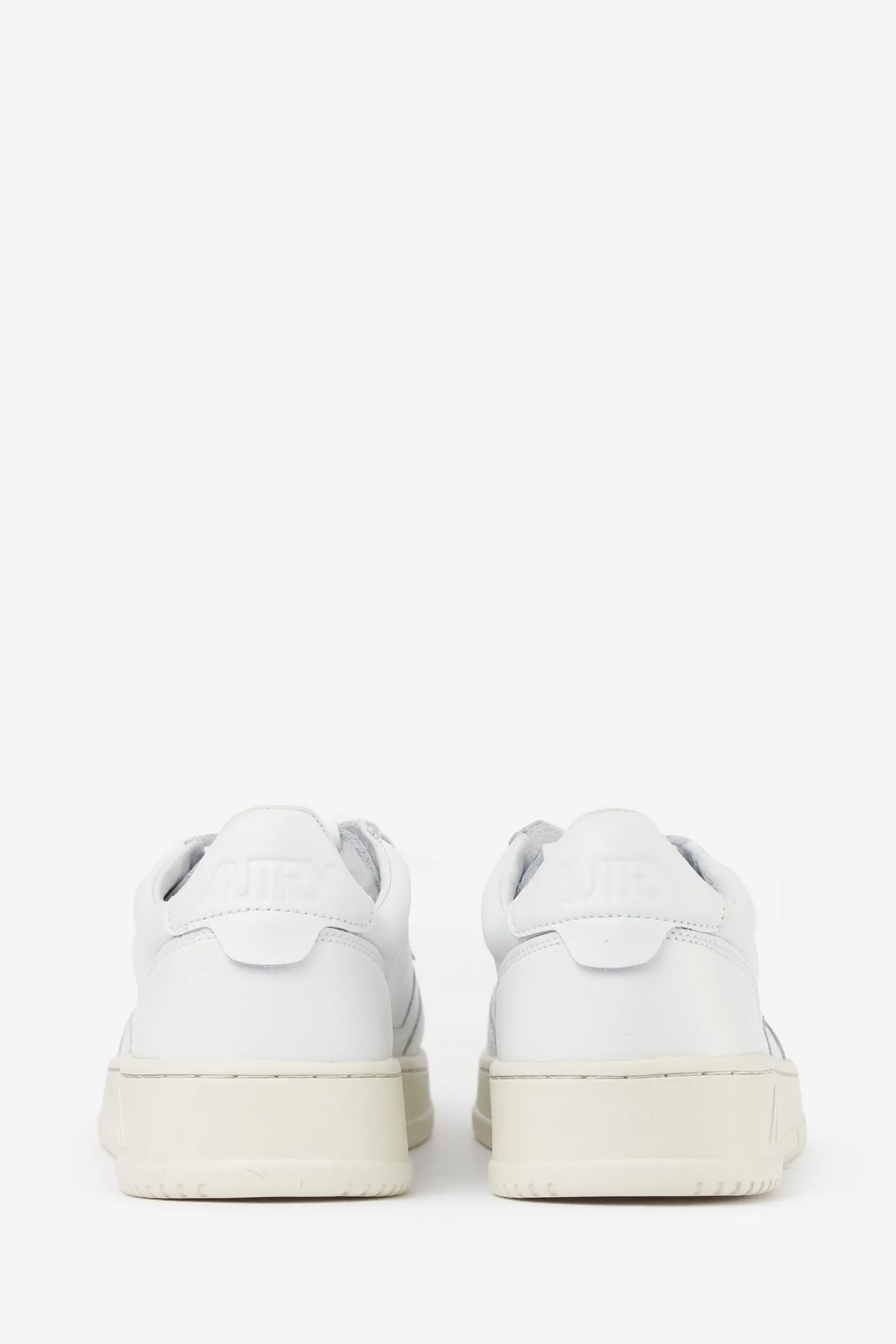 Sneakers 01 LOW in pelle bianca