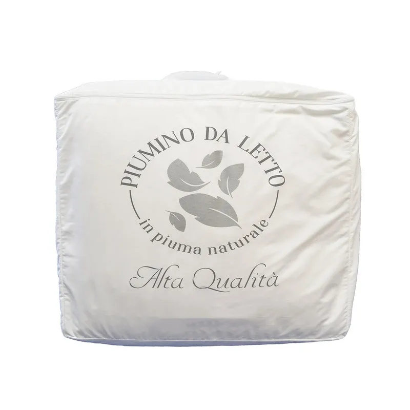 Soff.IM letto Piumone Special Warm in piuma naturale, bianco