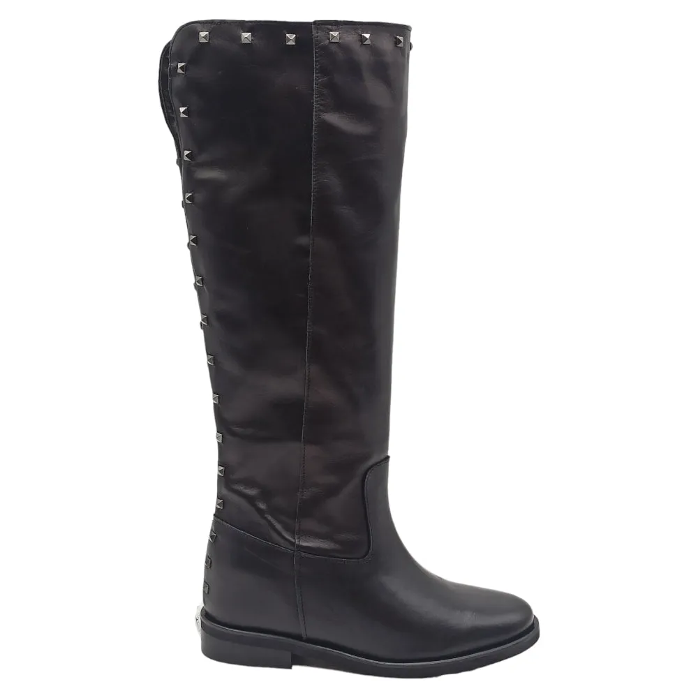 STIVALE con borchie DONNA Giada LAP300 NERO