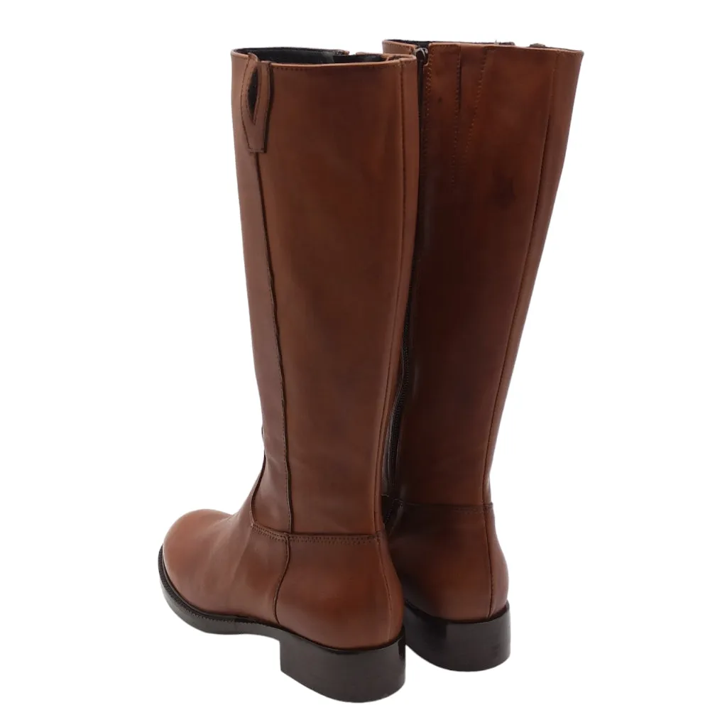 Stivale Donna in pelle 30105 Lux cuoio