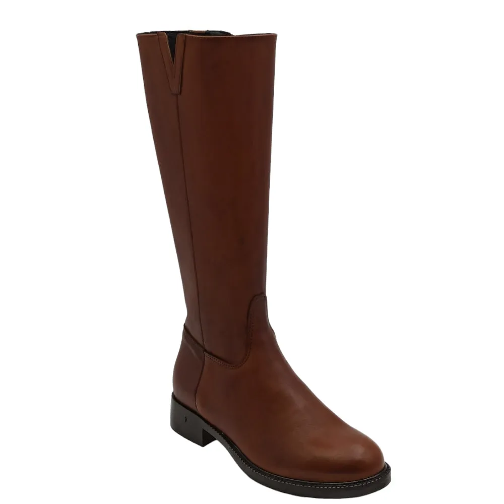 Stivale Donna in pelle 30105 Lux cuoio