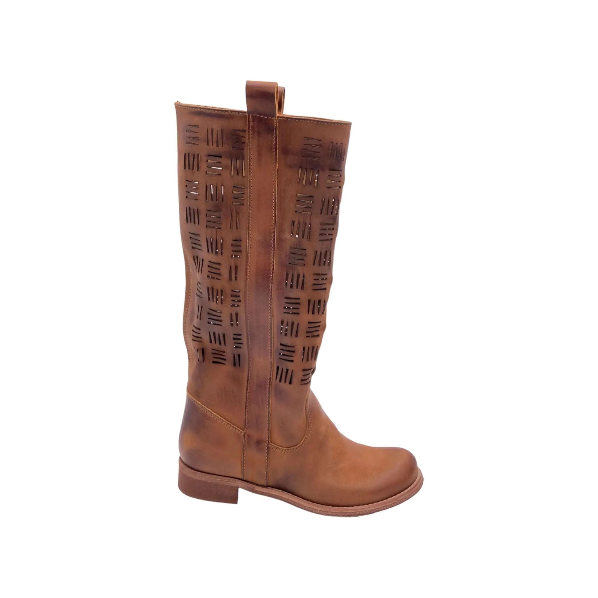 Stivale Donna laserato Cest magnifique 7576 nabuk cuoio