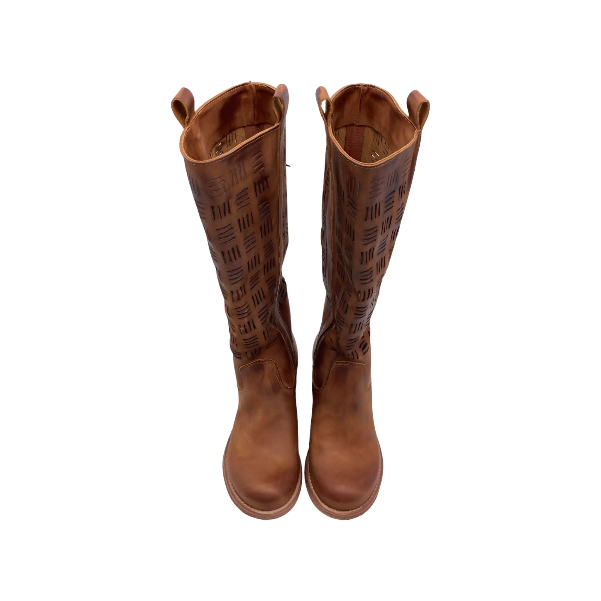 Stivale Donna laserato Cest magnifique 7576 nabuk cuoio