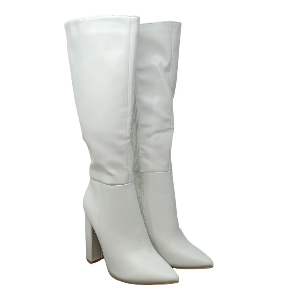 Stivale Tacco Alto Donna Ecopelle King of Hearts D7960